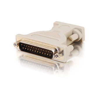 CABLES TO GO, DB9 FEMALE TO DB25 MALE SERIAL RS232 ADAPTER